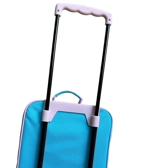 VTG Mattel Toys Barbie Doll Rolling Suitcase - Picture 10 of 12